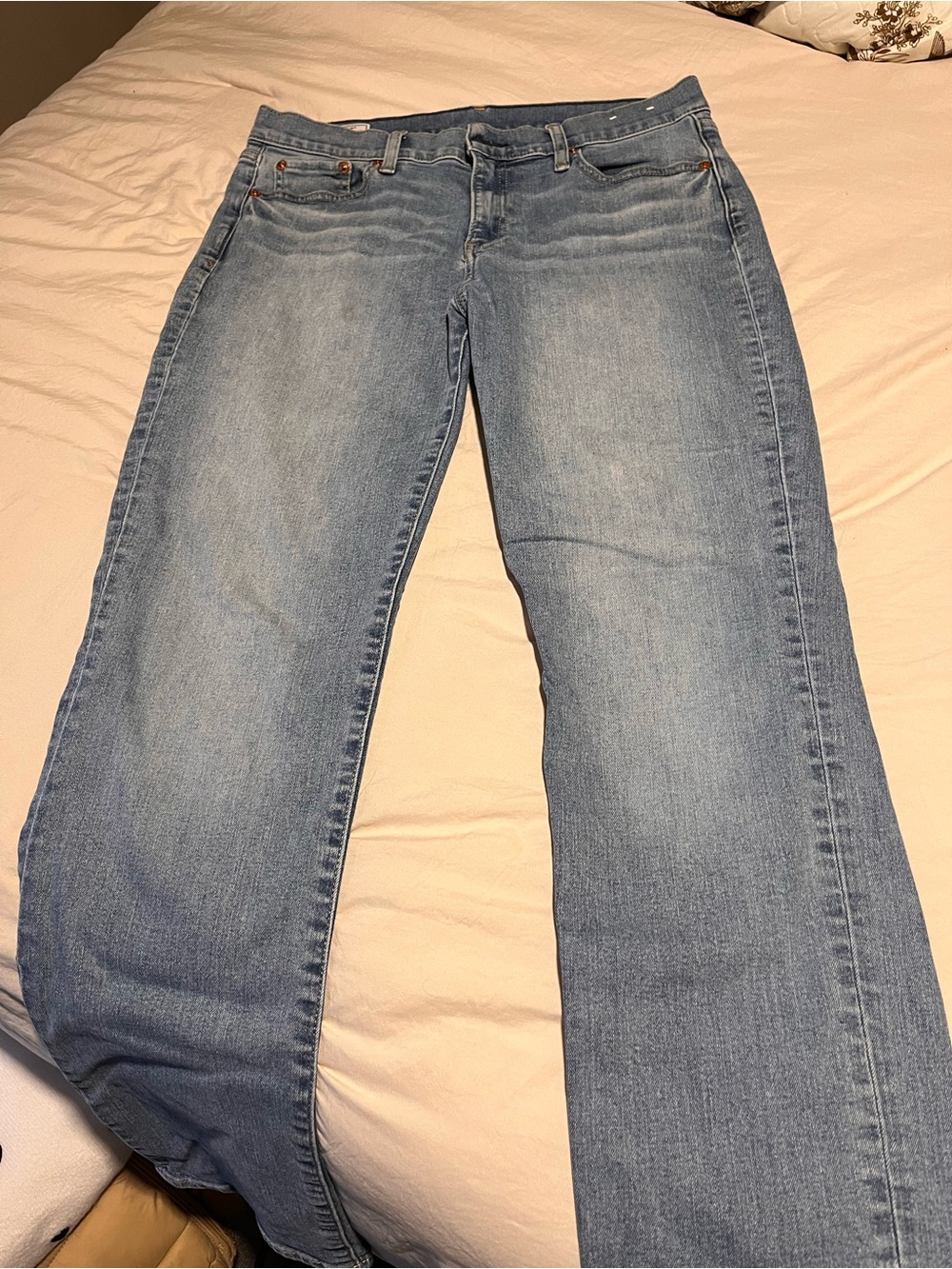 GAP Light Blue Wide-Leg Jeans